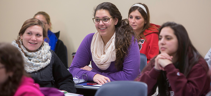 Group of students in class lecture