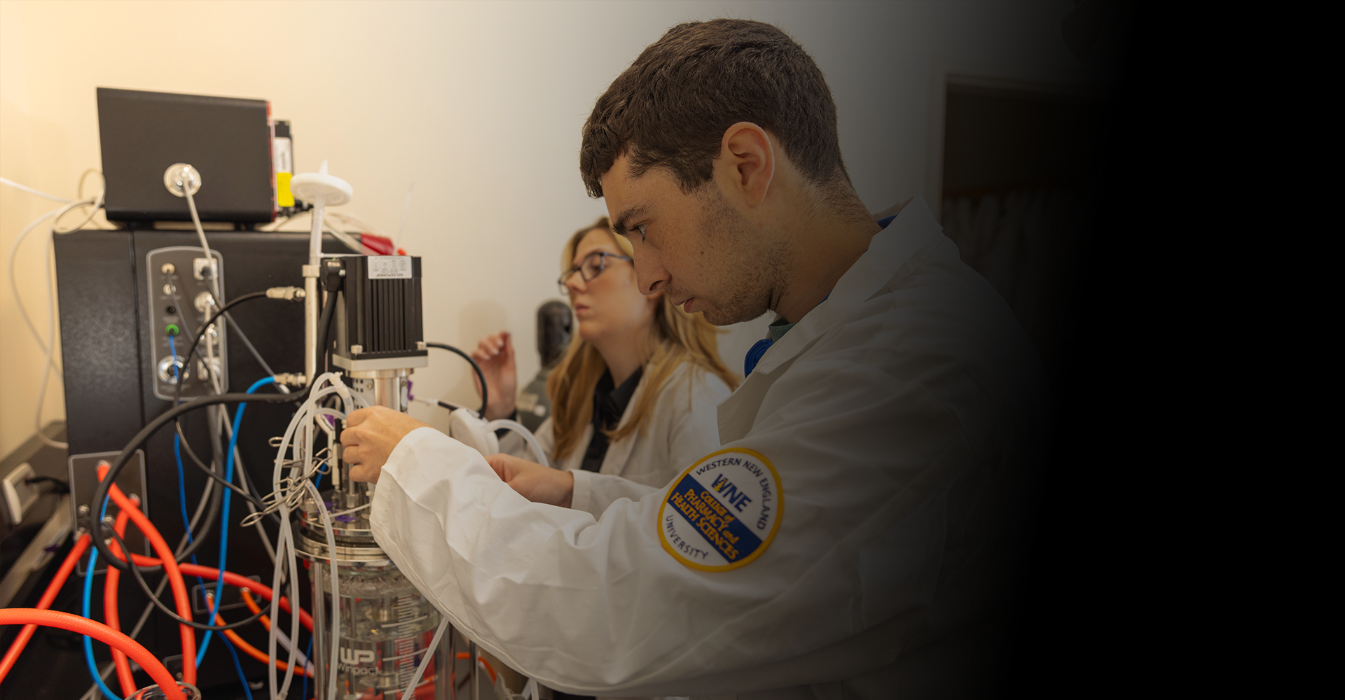 Female pharmacy student