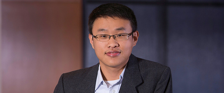 Graduate student Jian Guo