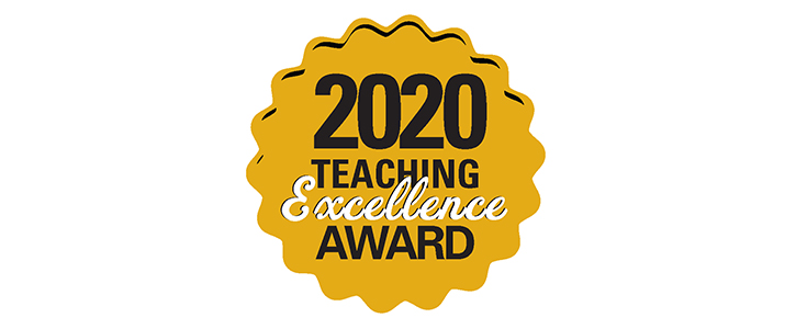 2020 Teaching Excellence Seal