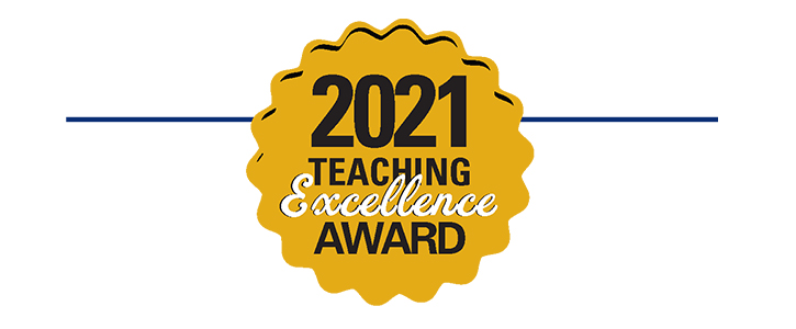 2021 Teaching Excellence Seal