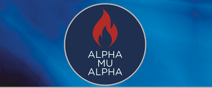 Alpha Mu Alpha logo