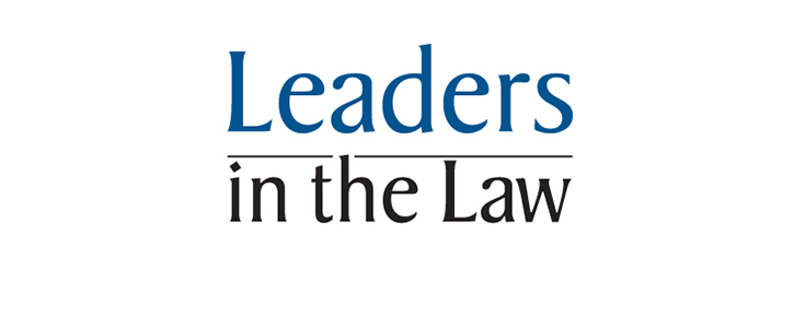 Leaders in the Law logo