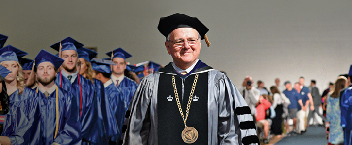 Dr. Anthony S. Caprio at Commencement