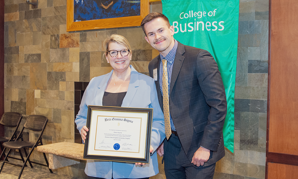 Diana Szynal, President of Springfield Regional Chamber of Commerce, Inducted into Beta Gamma Sigma Honor Society