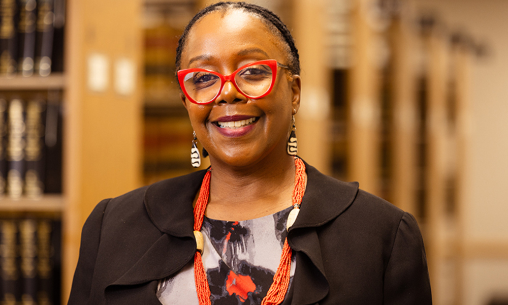 Head shot of College of Law Dean Zelda Harris