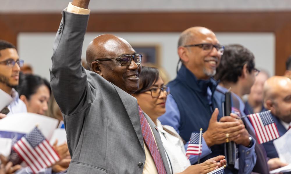 51 New Citizens. 31 Countries. 20 New Voters. One Unforgettable Day at the School of Law