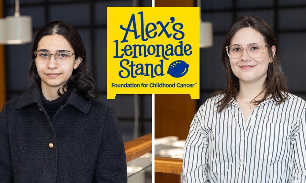 Two WNE Students Awarded National Grants for Neuroblastoma Research