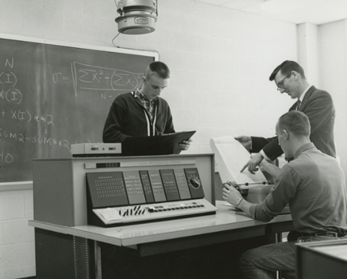 Computer lab, 1964